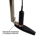 Крепёж Структурного датчика Эховизор на Струбцине Практик